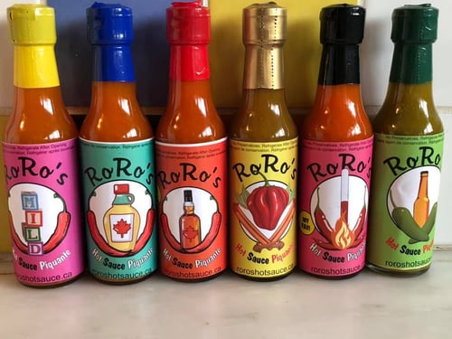 RoRo's hot sauce
