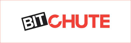 Logo of Bitchute, a site LifeRaft OSINT platform monitors as part of their social media threat monitoring service.