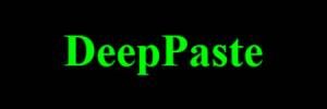 Logo of DeepPaste, a site LifeRaft OSINT platform monitors as part of their social media threat monitoring service.