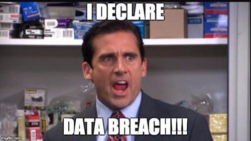 Meme: I declare data breach