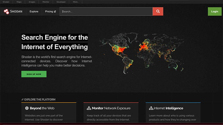 Shodan screenshot