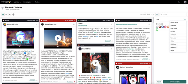 Navigator's Query feature