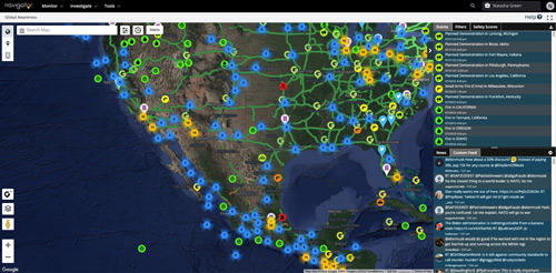 Navigator's Global Awareness feature